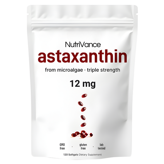 Pure Astaxanthin - 12mg (120 Softgels)