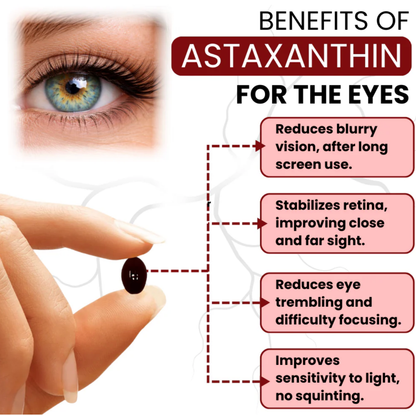 Pure Astaxanthin - 12mg (120 Softgels)