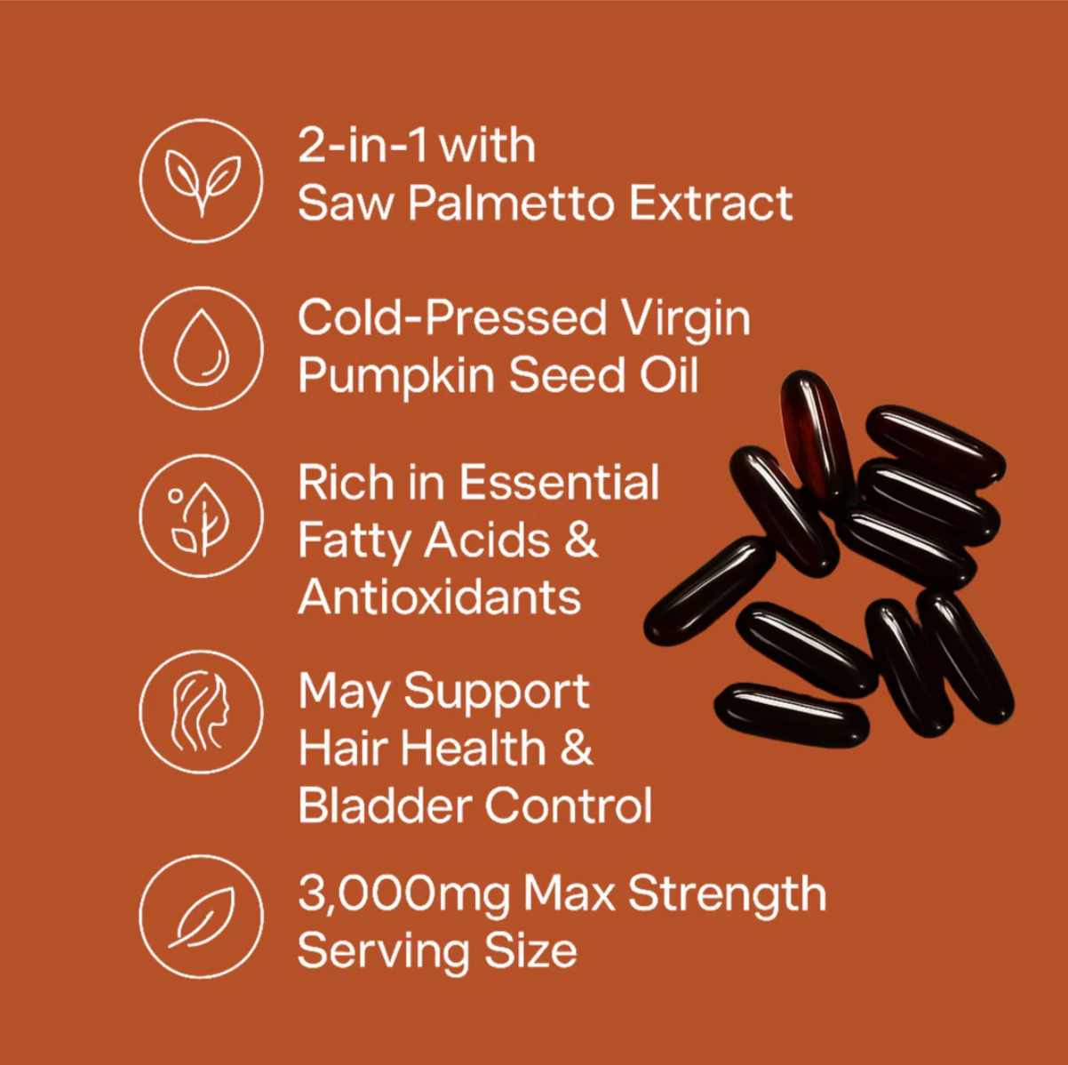 NutriVance Pumpkin Seed Oil Softgels